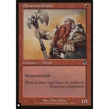 Dwarven Grunt - Dwarven Grunt - [ZNL][NM]