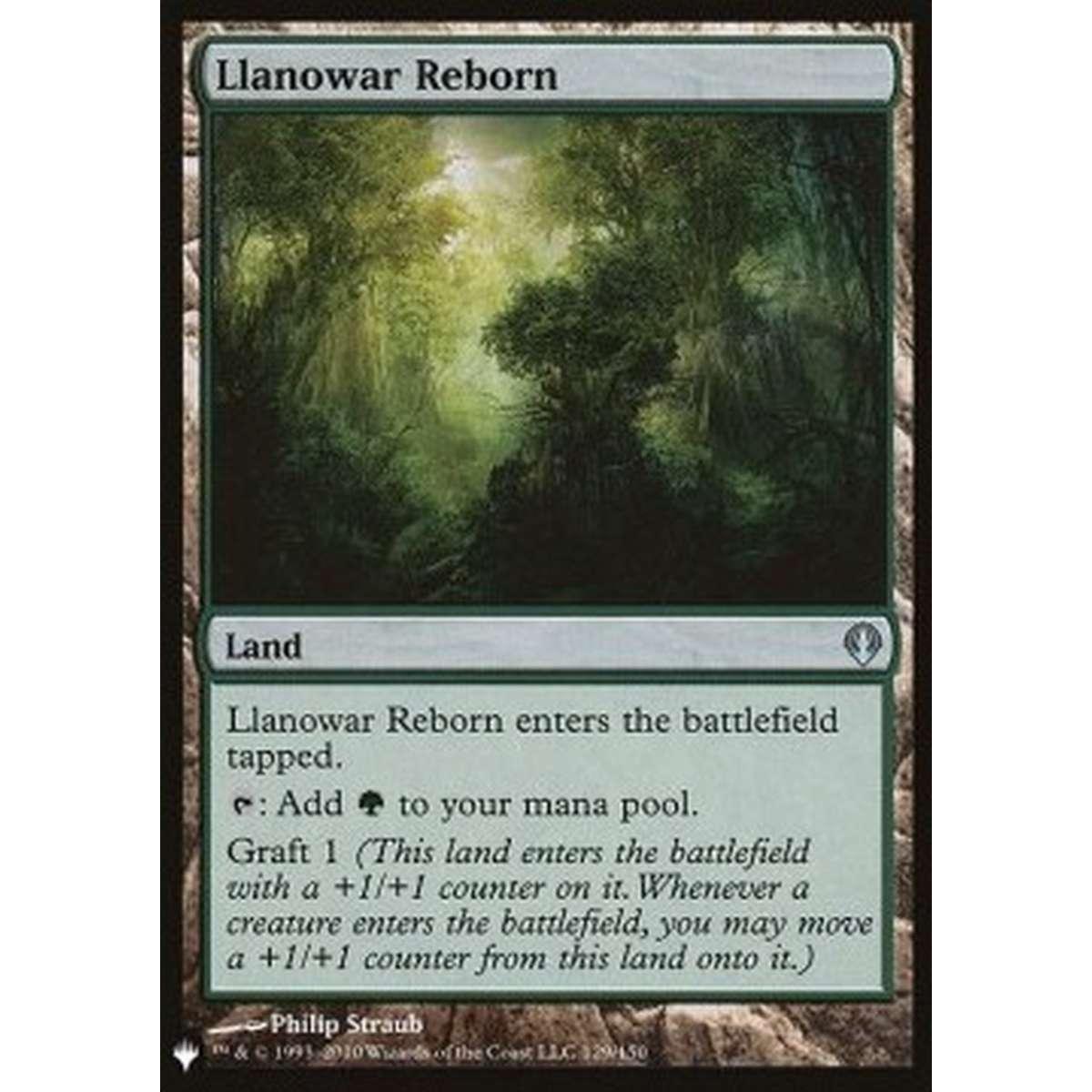 Llanowar Reborn - Llanowar Reborn - [ZNL][NM]