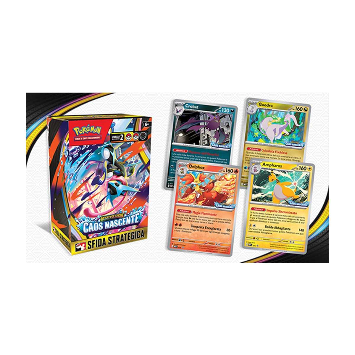 Sfida Strategica Prerelease Pokemon Caos Nascente Italiano