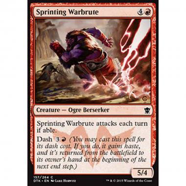 Sprinting Warbrute - Bruto Bellicoso Scattante - [DTK] [NM]