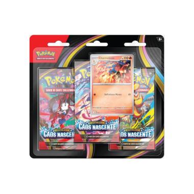 Caos Nascente 3 Bustine/Pack Blister con promo Charmeleon Italiano
