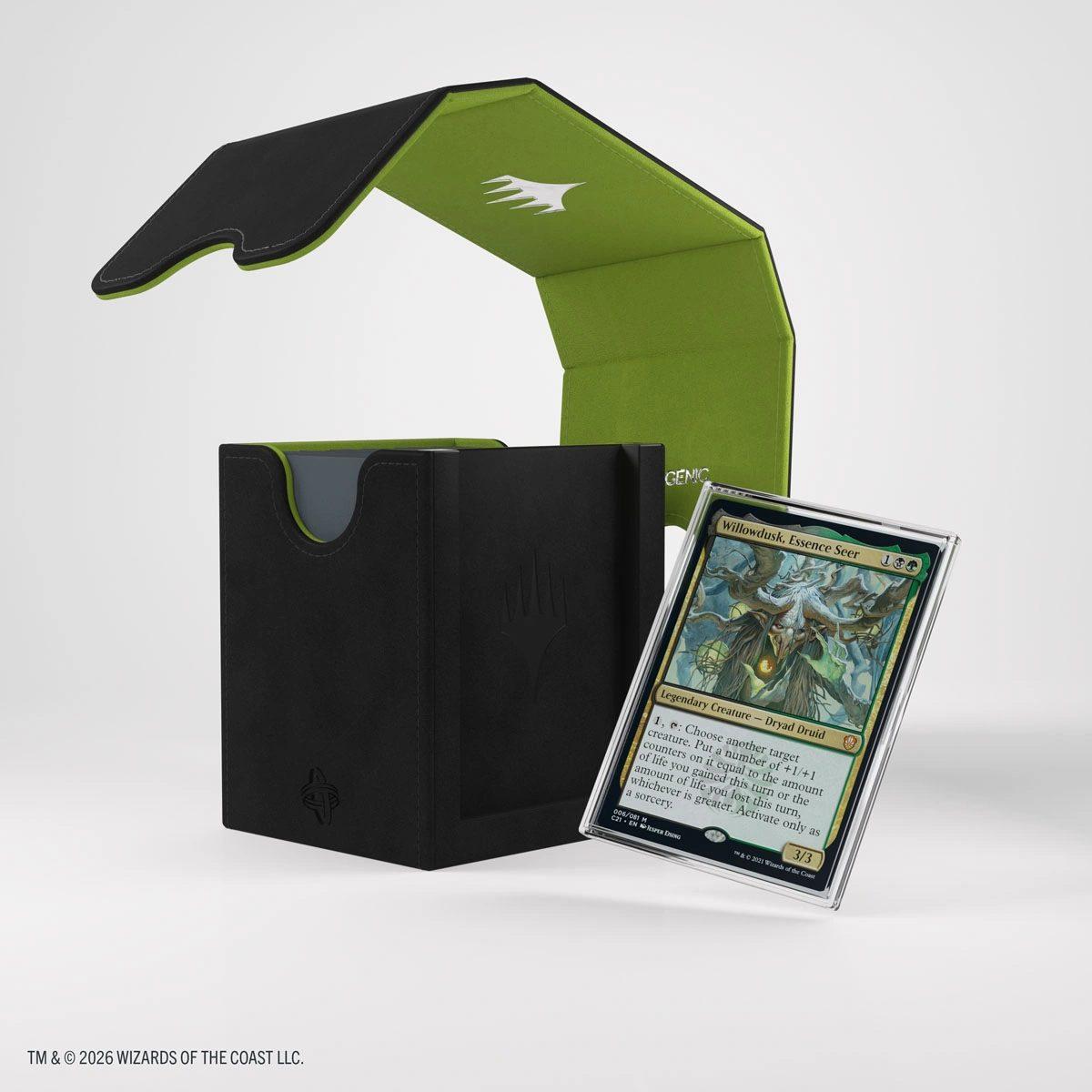 Deck Box Squire Plus 100+ XL Strixhaven - Black / Green