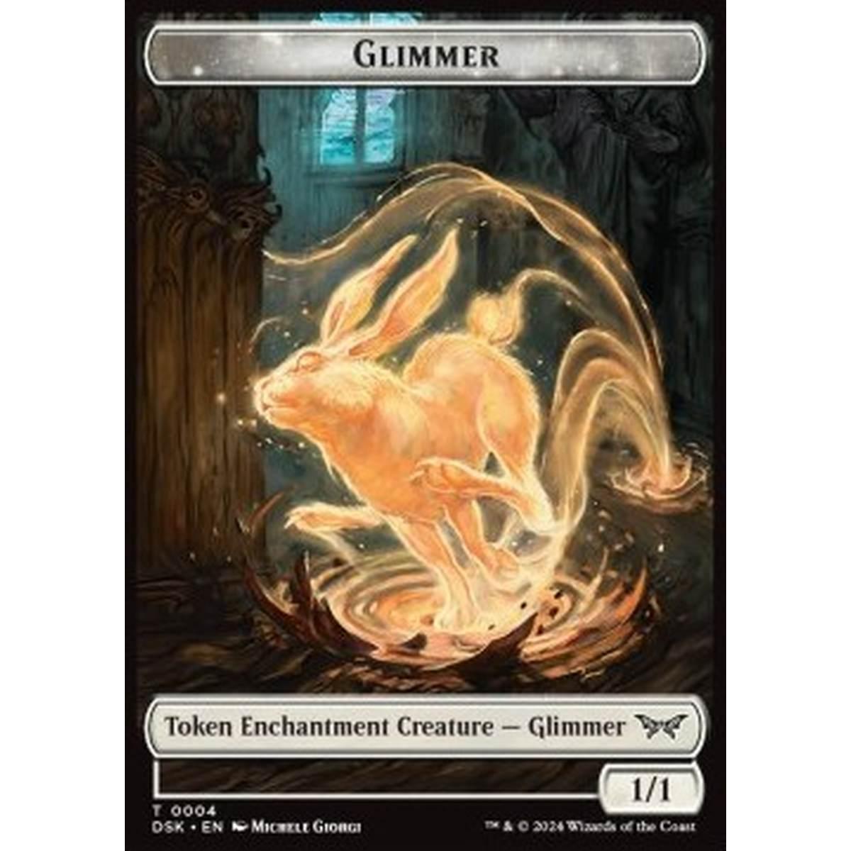 Glimmer Token (W 1/1) // Gremlin Token (R 1/1) - Glimmer Token (W 1/1) // Gremlin Token (R 1/1) - [TDSK][NM] [Foil]