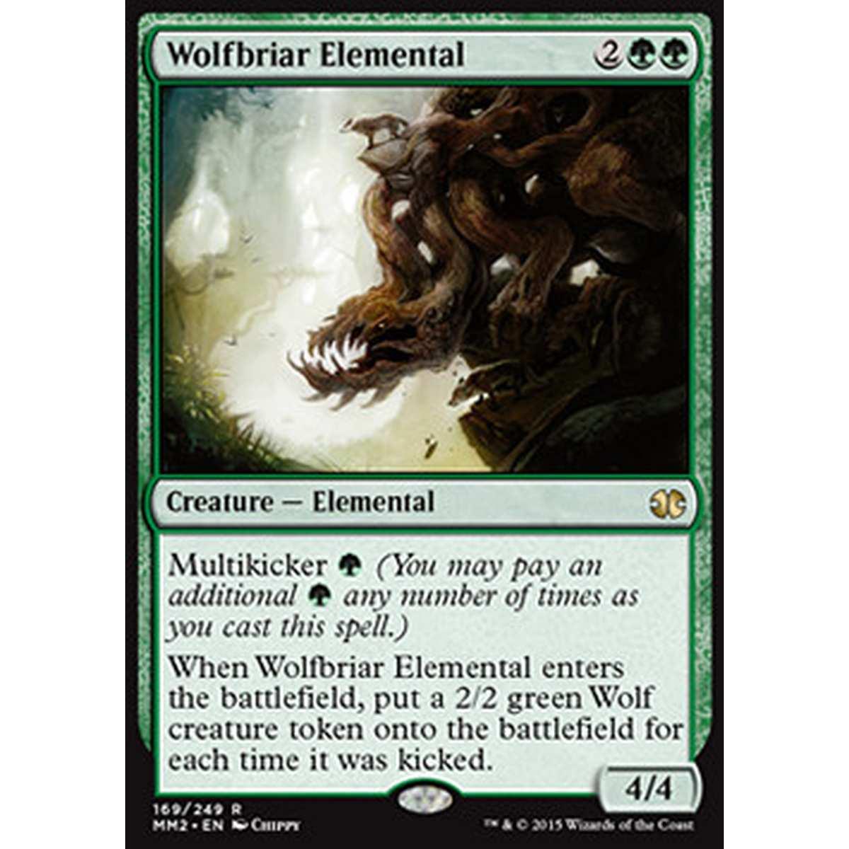 Wolfbriar Elemental - Wolfbriar Elemental - [MM2][EX]