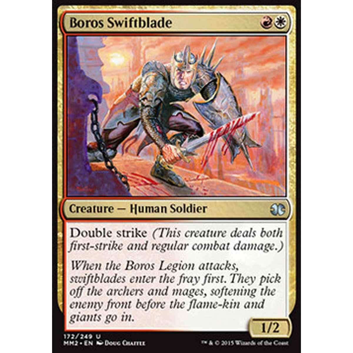Boros Swiftblade - Boros Swiftblade - [MM2][EX]