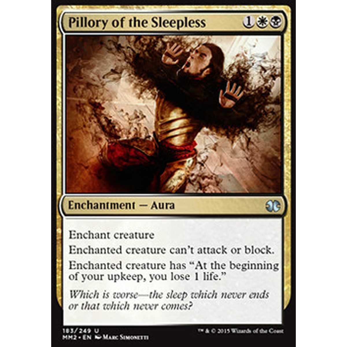 Pillory of the Sleepless - Pillory of the Sleepless - [MM2][EX] [Foil]