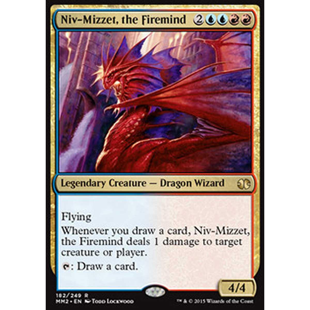 Niv-Mizzet, the Firemind - Niv-Mizzet, the Firemind - [MM2][EX]