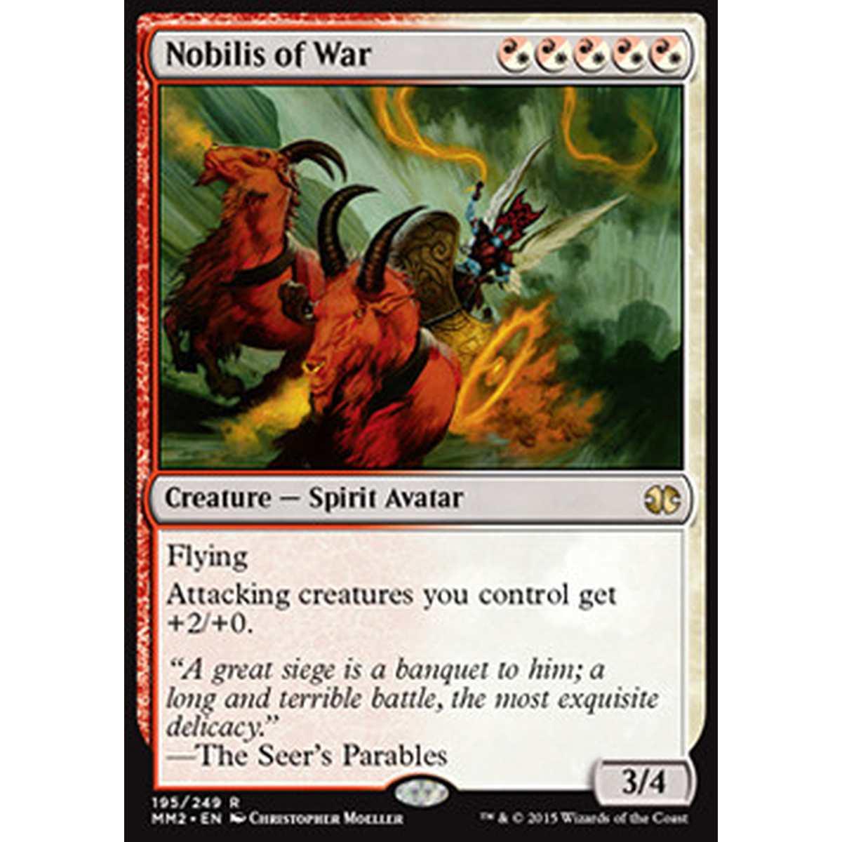 Nobilis of War - Nobilis of War - [MM2][EX] [Foil]