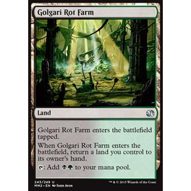 Golgari Rot Farm - Golgari Rot Farm - [MM2][EX]