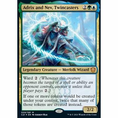 Adrix and Nev, Twincasters - Adrix and Nev, Twincasters - [C21][EX] [Foil]