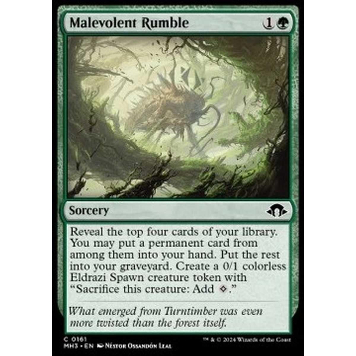 Malevolent Rumble - Boato Malevolo - [MH3][NM] [Foil]