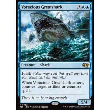 Voracious Greatshark - Gransqualo Vorace - [J25][NM]