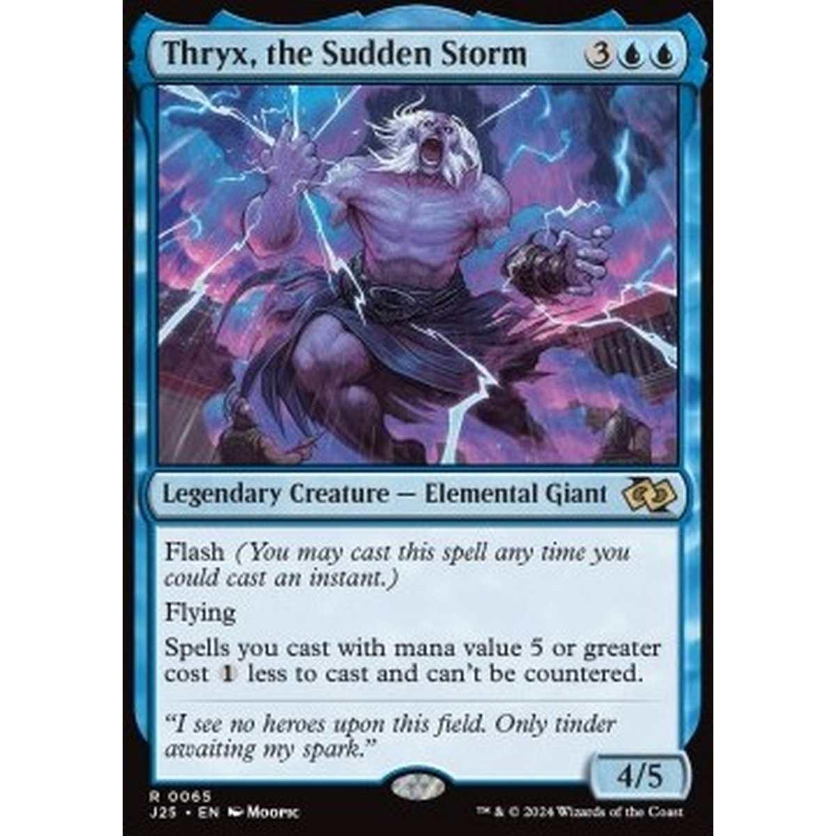 Thryx, the Sudden Storm - Tryx, la Tempesta Improvvisa - [J25][NM]