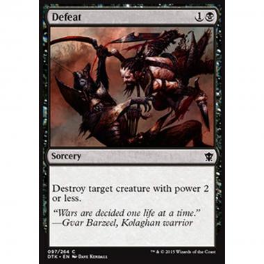 Defeat - Sconfiggere - [DTK] [NM]