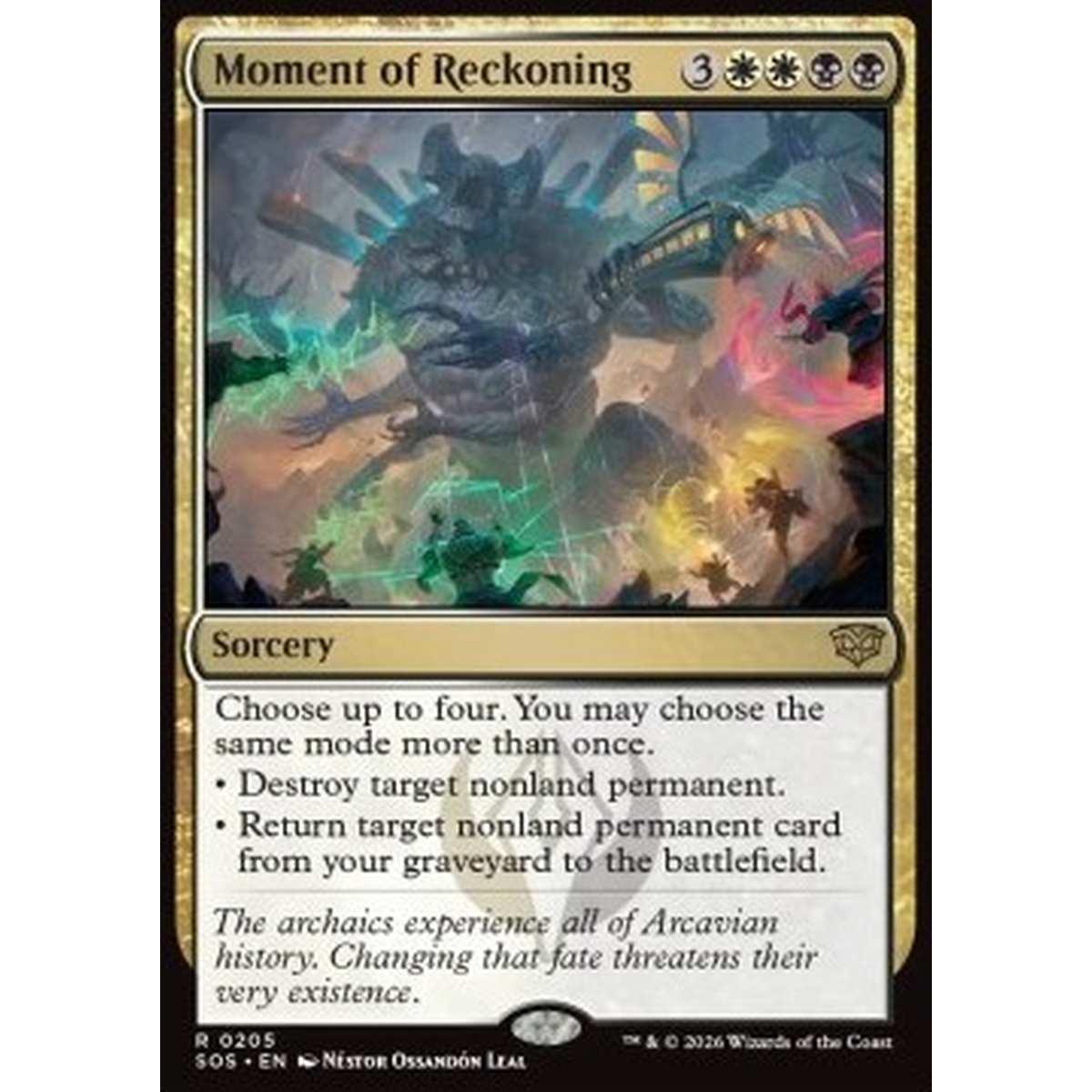 Moment of Reckoning - Moment of Reckoning - [SOS][NM] [Foil]