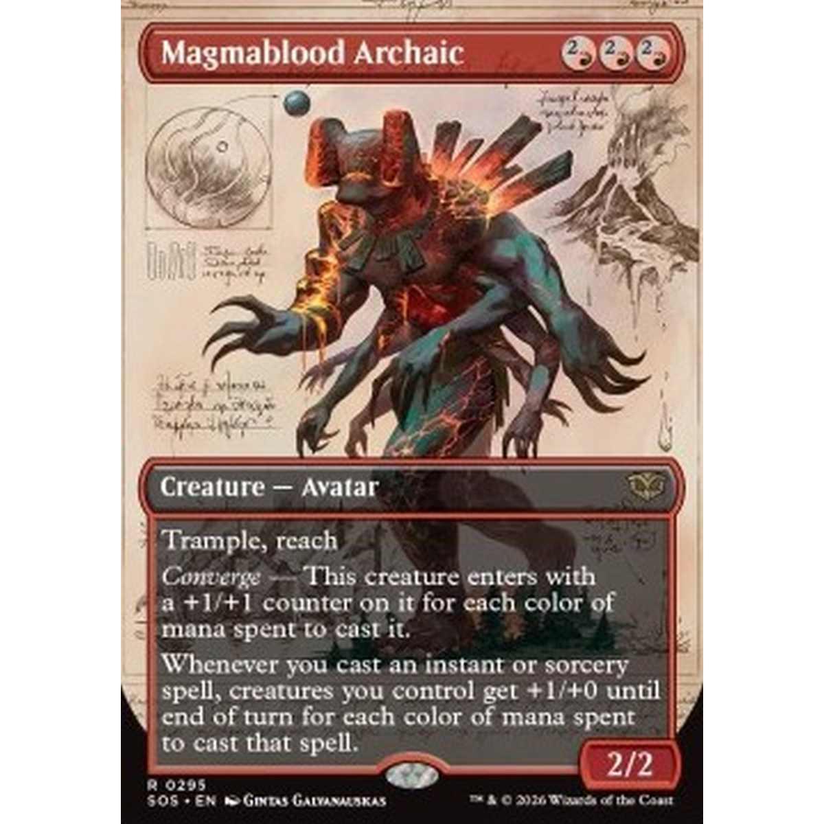 Magmablood Archaic - Magmablood Archaic - [XSOS][NM] [Foil]