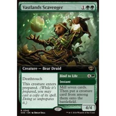 Vastlands Scavenger // Bind to Life - Vastlands Scavenger // Bind to Life - [XSOS][NM] [Foil]