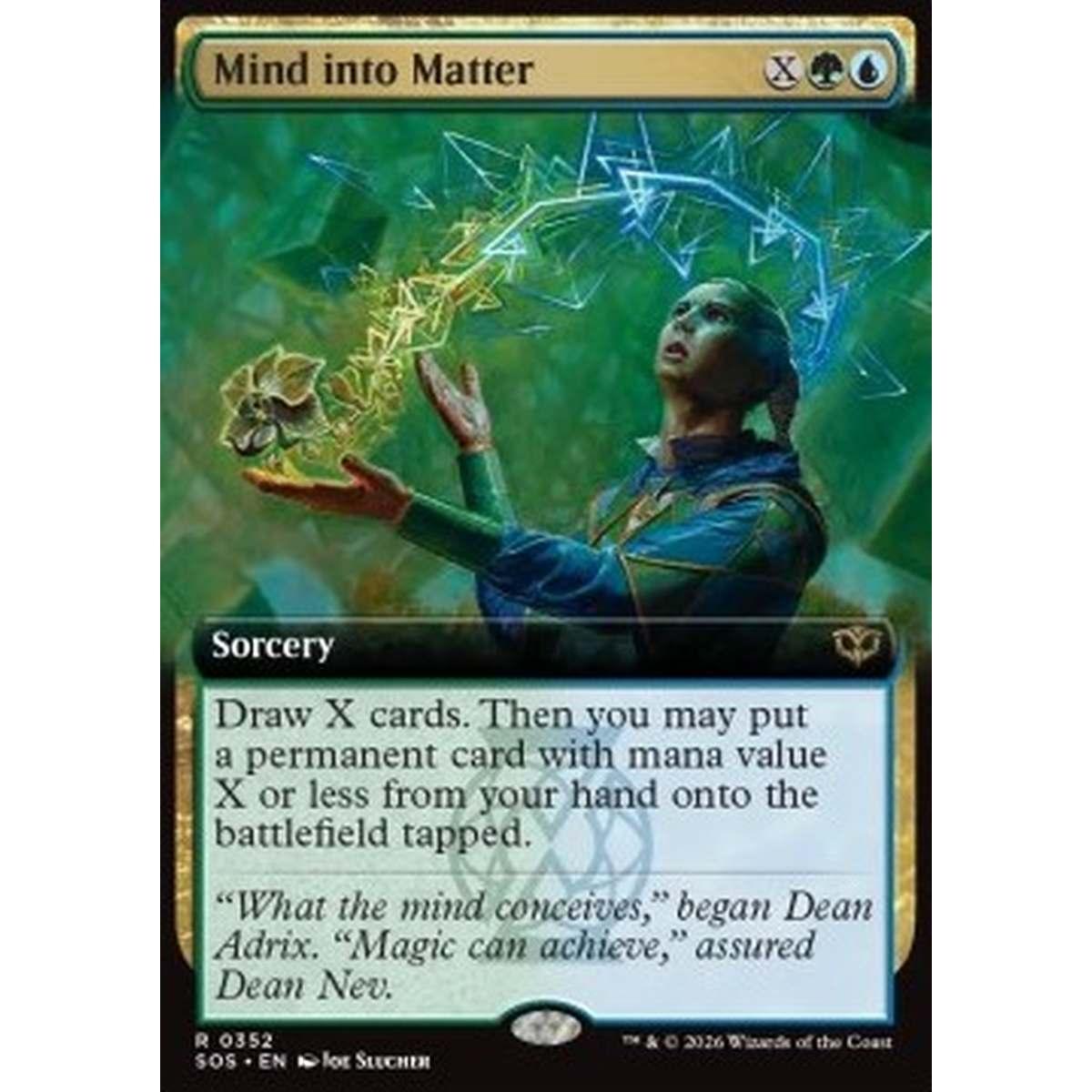 Mind into Matter - Mind into Matter - [XSOS][NM] [Foil]