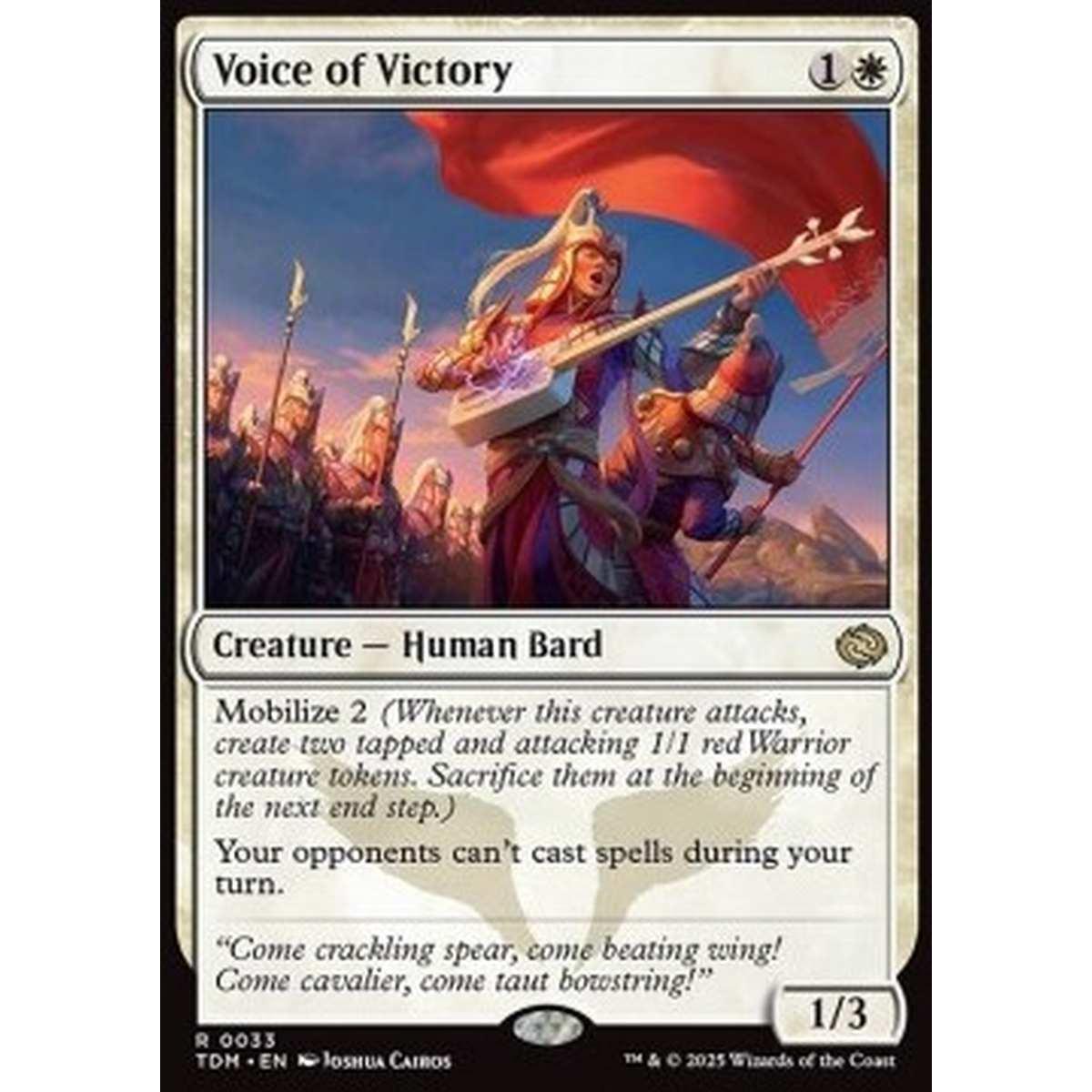 Voice of Victory - Voce della Vittoria - [TDM][NM]
