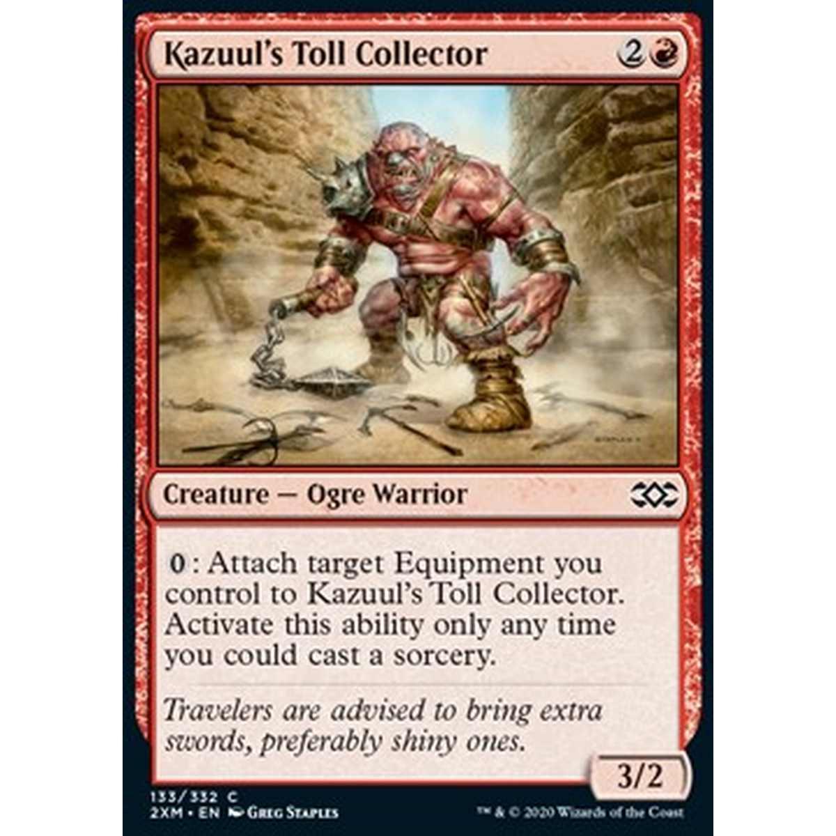 Kazuul's Toll Collector - Kazuul's Toll Collector - [2XM][EX] [Foil]
