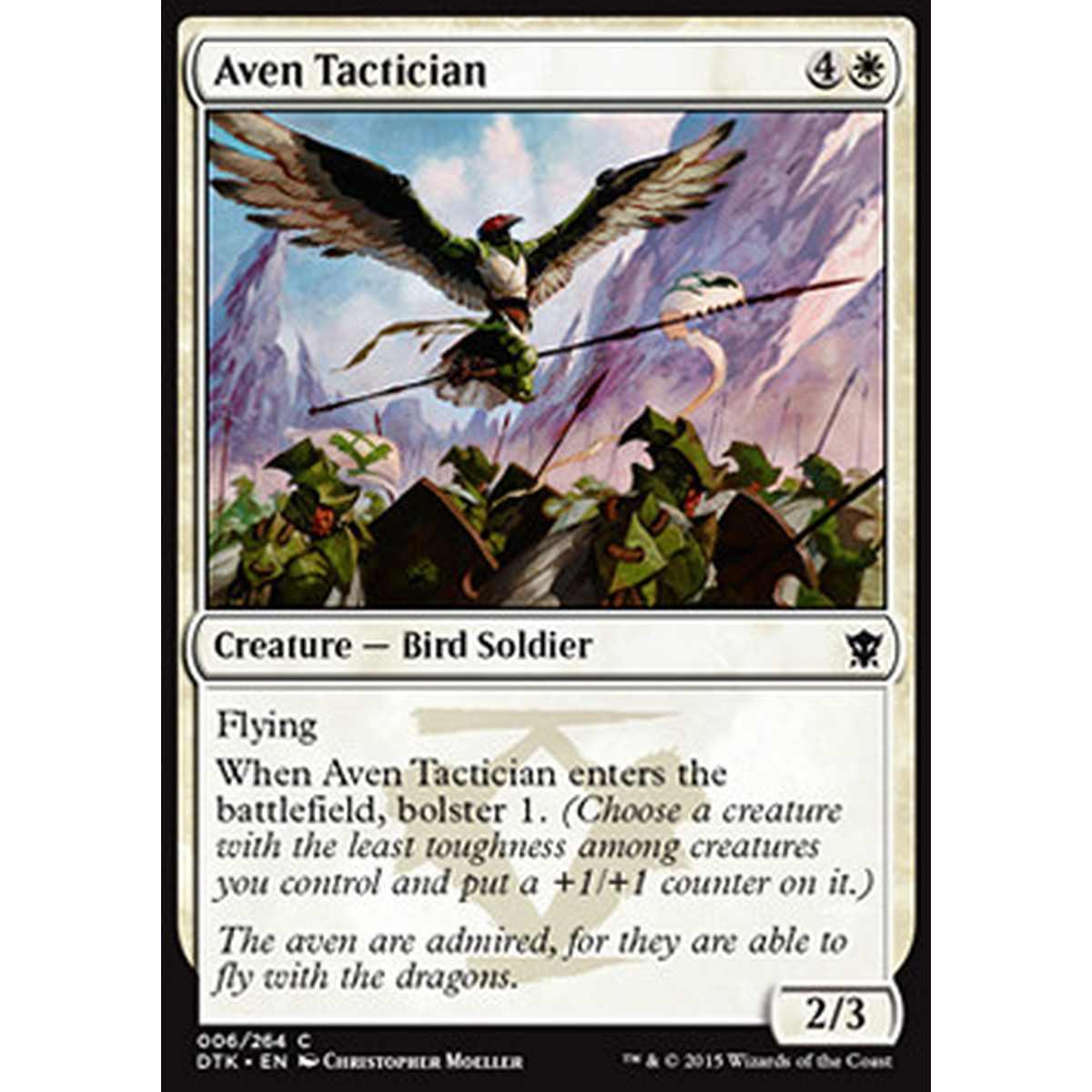Aven Tactician - Stratega Aviana - [DTK] [NM]