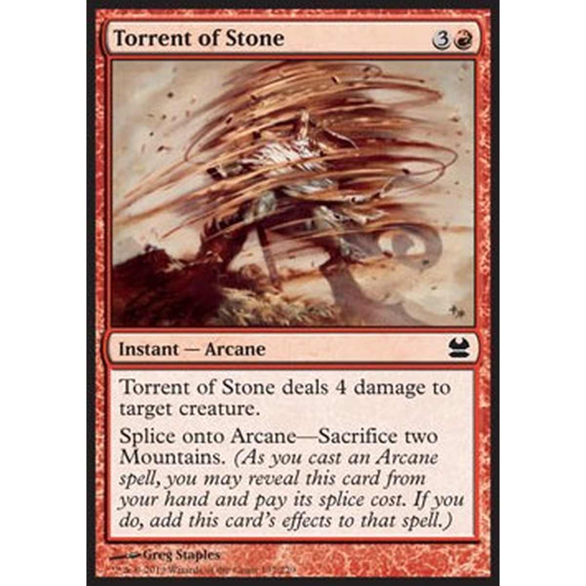Torrent of Stone - Torrent of Stone - [MMA][EX] [Foil]