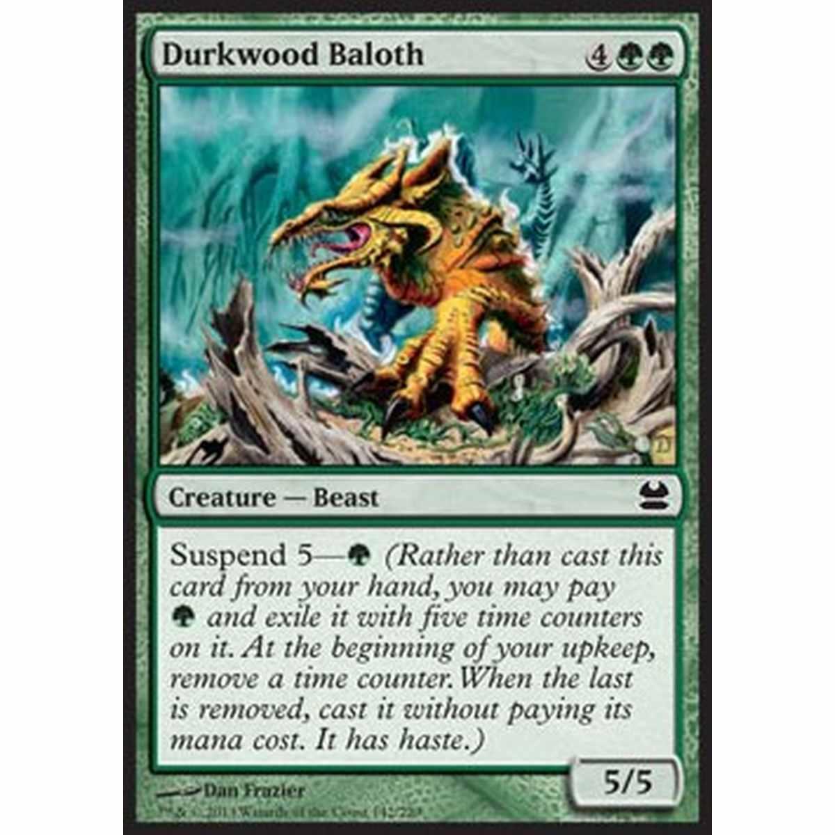 Durkwood Baloth - Durkwood Baloth - [MMA][EX] [Foil]