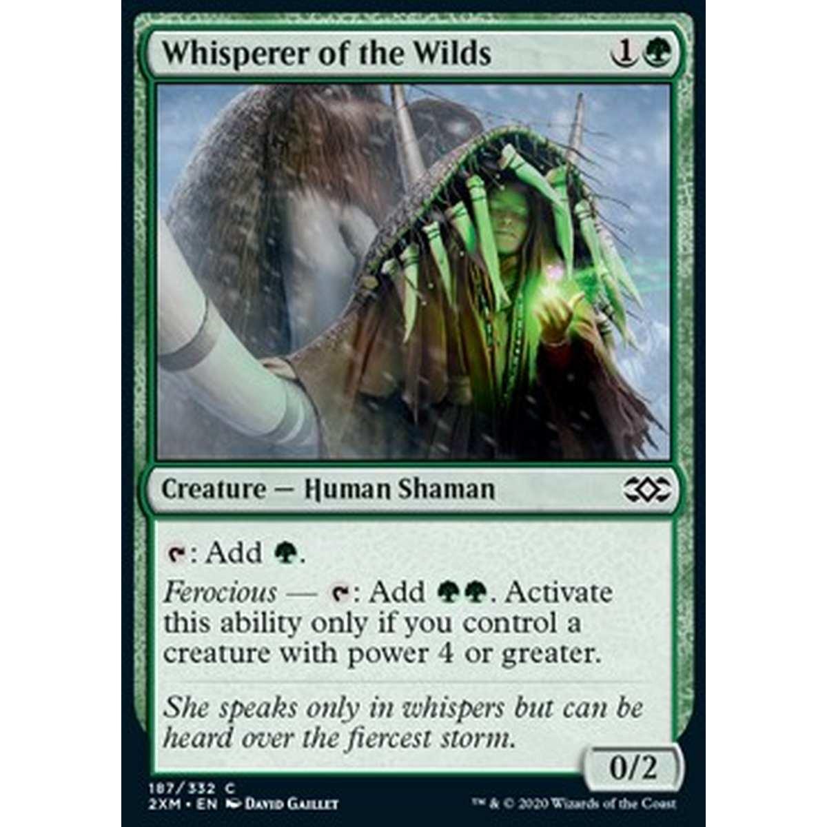 Whisperer of the Wilds - Whisperer of the Wilds - [2XM][EX] [Foil]