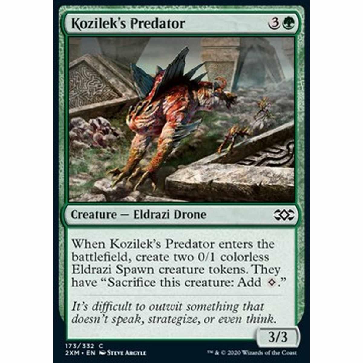 Kozilek's Predator - Kozilek's Predator - [2XM][EX] [Foil]