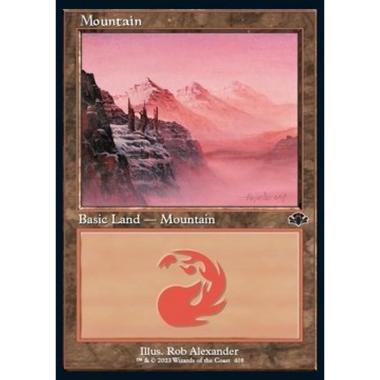 Mountain (V.1) - Mountain (V.1) - [DMR][EX] [Foil]