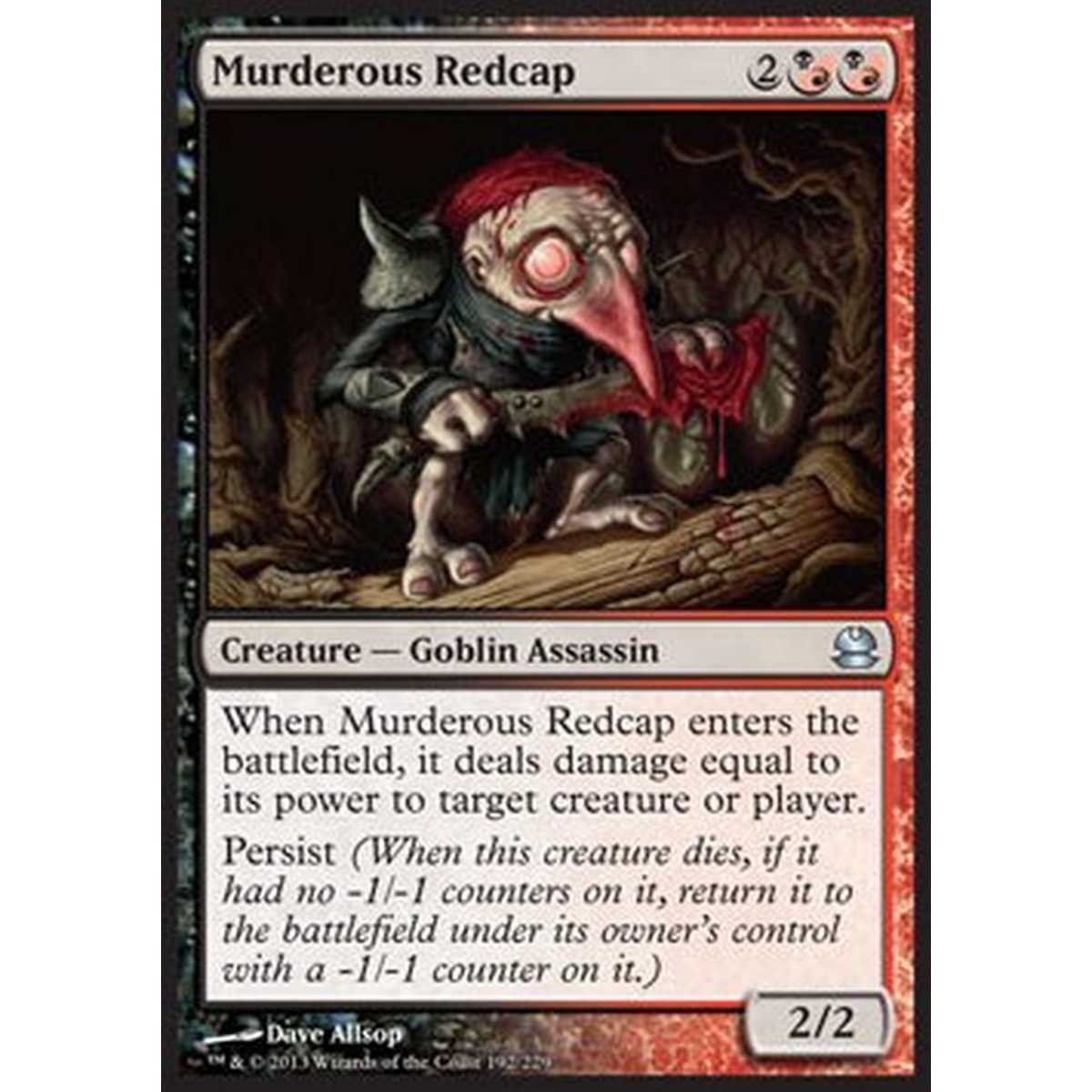 Murderous Redcap - Murderous Redcap - [MMA][EX] [Foil]