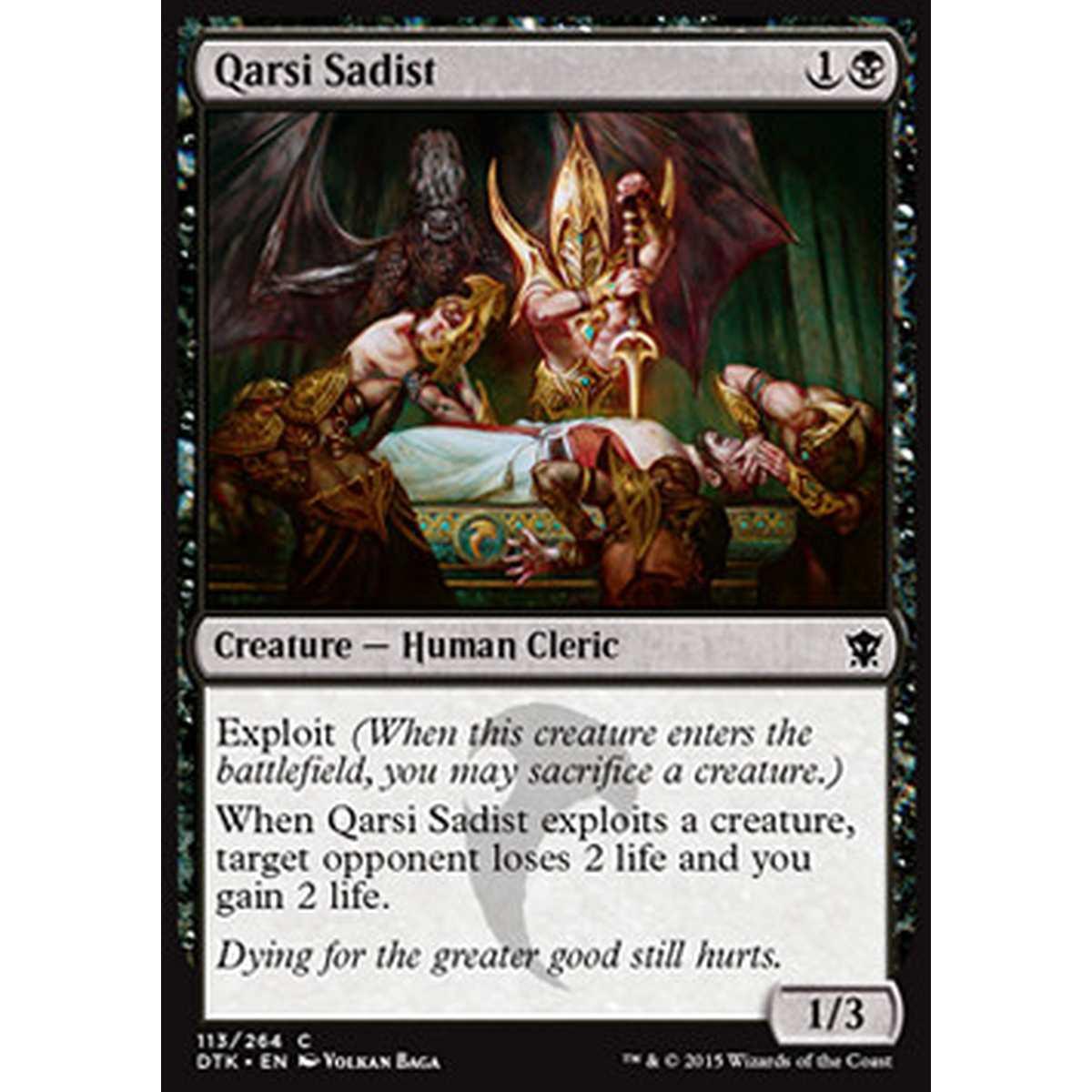 Qarsi Sadist - Sadico di Qarsi - [DTK] [NM]