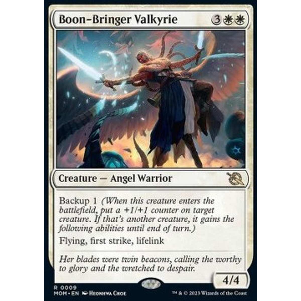 Boon-Bringer Valkyrie - Valchiria Latrice di Doni - [MOM][EX] [Foil]