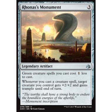 Rhonas's Monument - Monumento a Rhonas - [AKH][EX] [Foil]