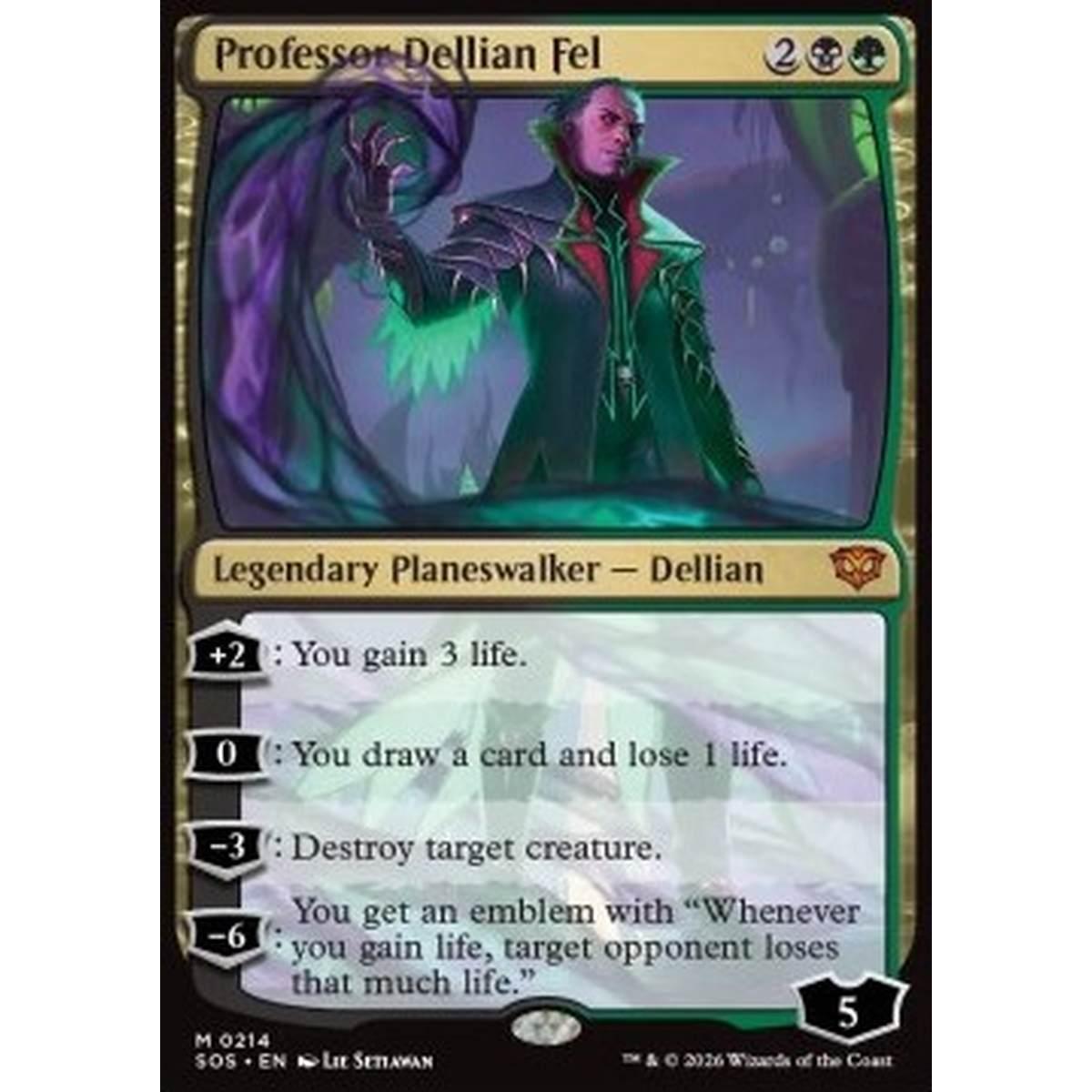 Professor Dellian Fel - Professor Dellian Fel - [SOS][NM]