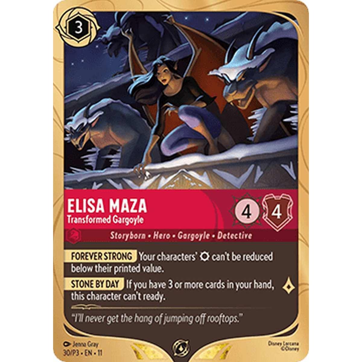 Elisa Maza - Transformed Gargoyle - Elisa Maza - Trasformata in Gargoyle - [PR3][NM] [Foil]