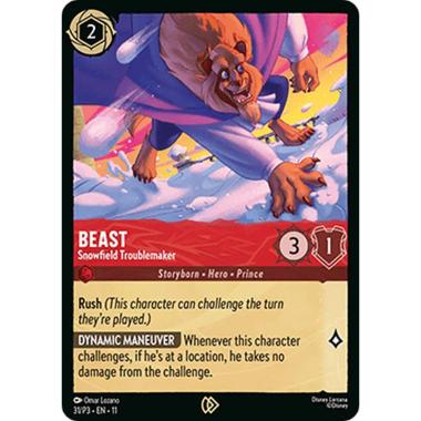 Beast - Snowfield Troublemaker - La Bestia - Combinaguai del Campo Innevato - [PR3][NM] [Foil]