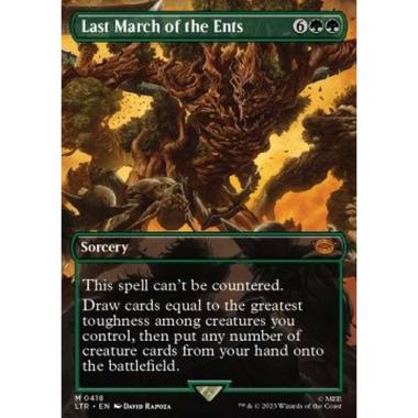 Last March of the Ents - Ultima Marcia degli Ent - [XLTR][EX] [Foil]