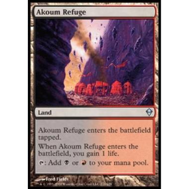 Akoum Refuge - Akoum Refuge - [ZEN][GD] [Foil]