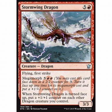 Stormwing Dragon - Drago Alafolgorante - [DTK] [NM]