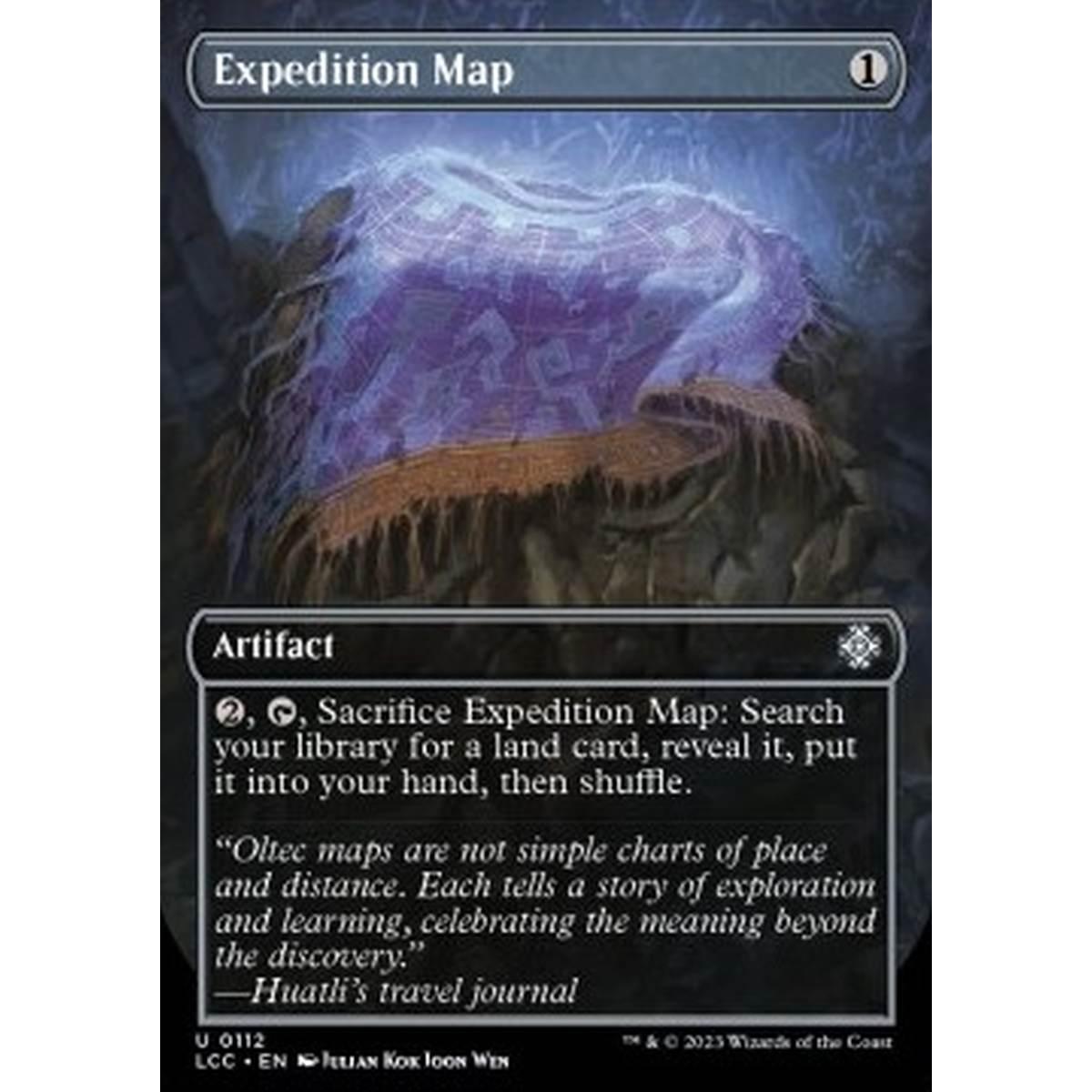 Expedition Map - Mappa della Spedizione - [XLCC][NM]
