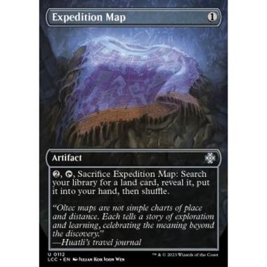 Expedition Map - Mappa della Spedizione - [XLCC][NM]