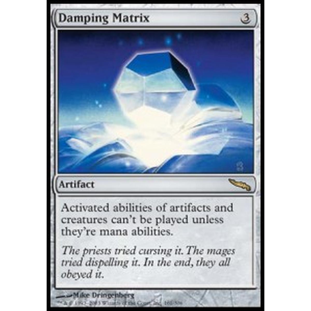 Damping Matrix - Matrice Smorzante - [MRD][GD]