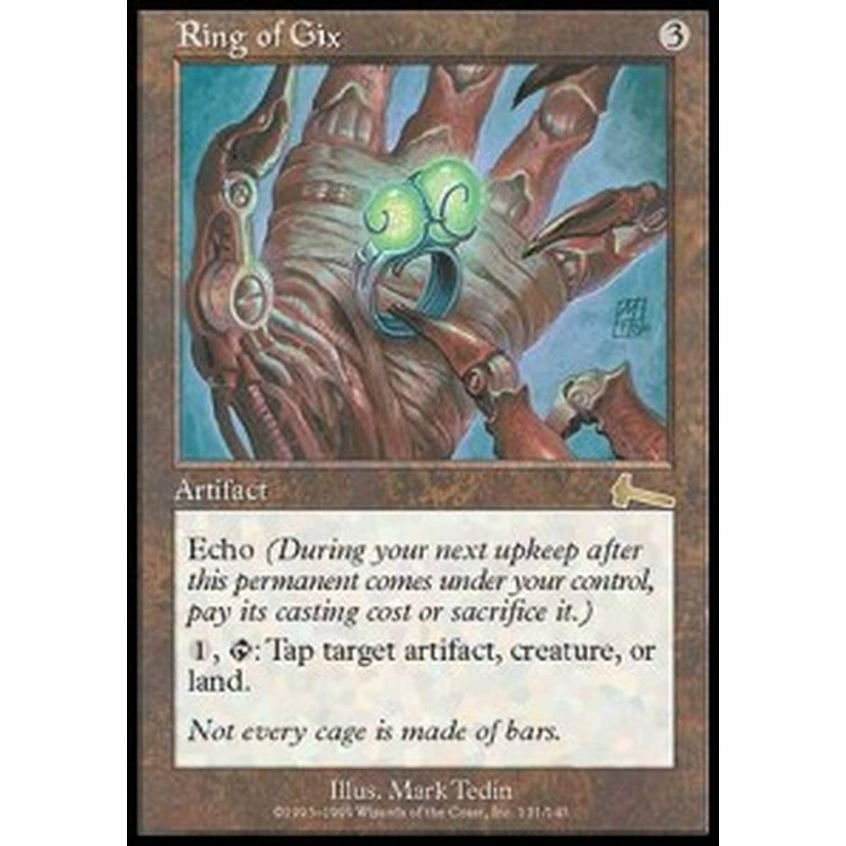 Ring of Gix - Anello di Gix - [ULG][EX]