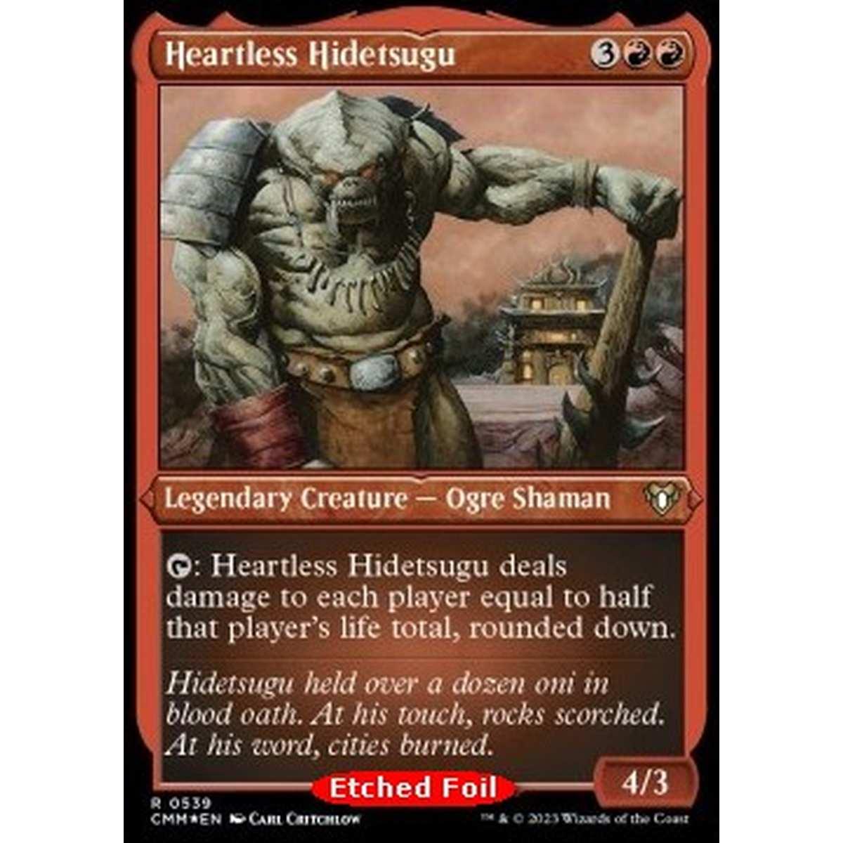 Heartless Hidetsugu - Heartless Hidetsugu - [XCMM][NM] [Foil]