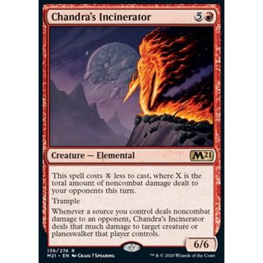 Chandra's Incinerator - Chandra's Incinerator - [M21][EX] [Foil]