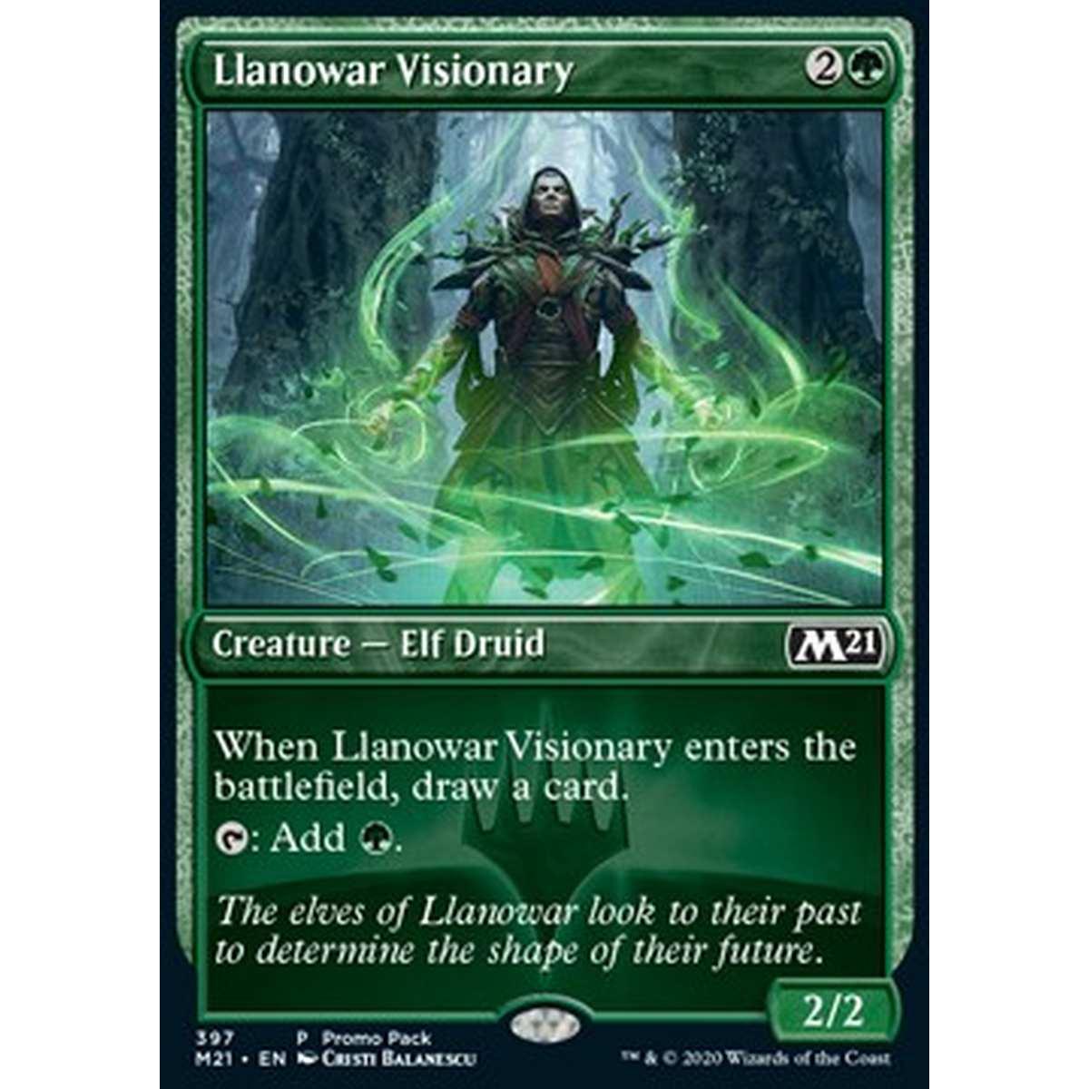 Llanowar Visionary - Llanowar Visionary - [PM21][NM]