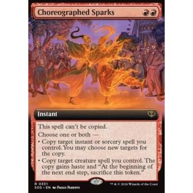 Choreographed Sparks - Choreographed Sparks - [XSOS][NM] [Foil]