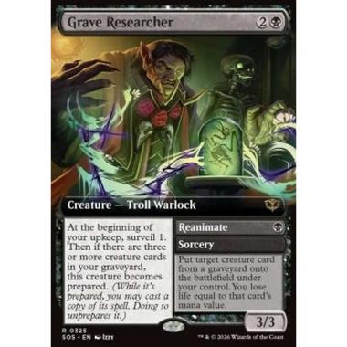 Grave Researcher // Reanimate - Grave Researcher // Reanimate - [XSOS][NM]