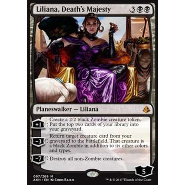 Liliana, Death's Majesty - Liliana, Death's Majesty - [AKH][EX]